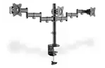 Digitus Крепление Triple Monitor Clamp, 15-27'', с наклоном, поворотом
