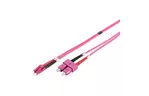 Оптический патчкорд Digitus LC/UPC-SC/UPC,50/125 OM4(Multimode),duplex,3m (DK-2532-03-4)