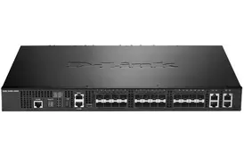 D-Link Коммутатор DXS-3400-24SC 20xSFP+, 4x10GE/SFP+ L2+ - Фото