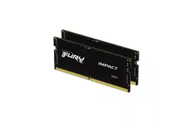 Модуль пам'яті для ноутбука SoDIMM DDR5 16GB (2x8GB) 4800 MHz FURY Impact Kingston Fury (ex.HyperX) (KF548S38IBK2-16) - Фото