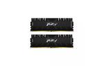 Модуль памяти для компьютера DDR4 16GB (2x8GB) 4800 MHz FURY Renegade Black Kingston Fury (ex.HyperX) (KF448C19RBK2/16)