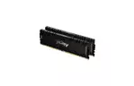 Модуль памяти для компьютера DDR4 16GB (2x8GB) 4800 MHz FURY Renegade Black Kingston Fury (ex.HyperX) (KF448C19RBK2/16)