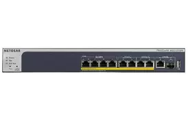 NETGEAR Комутатор MS510TXPP, 8-Port PoE+(180Вт): 4x1GE, 2x2,5GE, 2x5GE. 1x10GE, 1xSFP+, керований - Фото