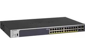 NETGEAR Коммутатор GS728TPPv2 24x1GE PoE+(380Вт), 4xSFP, управляемый - Фото