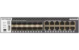 NETGEAR Коммутатор M4300-12X12F (XSM4324S) 12x10GE, 12xSFP+, управляемый L3 с возможностью стека. - Фото