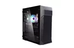 Zalman Корпус Z1 Plus, без БП, 2xUSB3.0, 1xUSB2.0, 3x120mm Black fans, TG Side Panel, ATX, Black