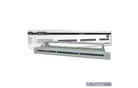 Патч-панель 19" 1U, 24xRJ45, CAT 6a FTP в сборе DIGITUS (DN-91624S-EA) - Фото