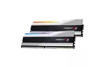 Модуль памяти для компьютера DDR5 32GB (2x16GB) 6000MHz Trident Z5 RGB Silver G.Skill (F5-6000J3636F16GX2-TZ5RS)