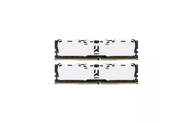 Модуль пам'яті для комп'ютера DDR4 16GB (2x8GB) 3200 MHz IRDM White Goodram (IR-XW3200D464L16SA/16GDC) - Фото