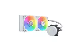Система охлаждения водяного CoolerMaster MasterLiquid ML240L ARGB White Edition V2 (MLW-D24M-A18PW-RW) - Фото