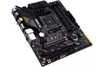 ASUS Материнская плата TUF GAMING B550M-PLUS WIFI II sAM4 B550 4xDDR4 M.2 HDMI DP Wi-Fi BT mATX