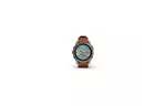 Смарт-часы Garmin fenix 7 Sapph Solar Titanium w/Chestnut Leather Band, GPS (010-02540-31)
