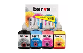 Чернила Barva HP 655/178/650, 4x90 г BK/C/M/Y (H655-090-MP) - Фото