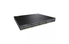 Коммутатор Cisco Catalyst 2960-X 48 GigE, 2 x 1G SFP, LAN Lite (WS-C2960X-48TS-LL) - Фото