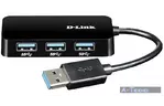 USB-хаб D-Link DUB-1341 4port USB 3.0 компактный, без блока питания