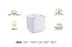Маршрутизатор ASUS ZenWiFi XD4 2PK white AX1800 1xGE LAN 1x1GE WAN WiFi6 MESH WPA3 OFDMA