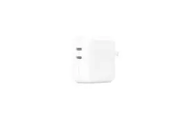 Зарядний пристрій Apple 35W Dual USB-C Port Power Adapter, Model А2676 (MNWP3ZM/A) - Фото