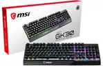 MSI Геймерская клавиатура Vigor GK30 RU