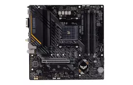 ASUS Материнcька плата TUF GAMING B550M-E WIFI sAM4 B550 4xDDR4 M.2 HDMI DP Wi-Fi BT mATX - Фото