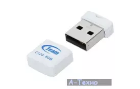 USB флеш накопичувач Team 8GB C12G White USB 2.0 (TC12G8GW01) - Фото