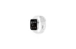 Смарт-часы Apple Watch SE 2022 GPS 44mm Silver Aluminium Case with White Sport Band - Regular (MNK23UL/A)
