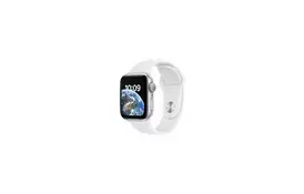 Смарт-годинник Apple Watch SE 2022 GPS 44mm Silver Aluminium Case with White Sport Band - Regular (MNK23UL/A) - Фото