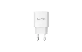 Зарядний пристрій Canyon Wall charger 1*USB, QC3.0 18W (CNE-CHA18W) - Фото