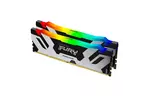 Модуль памяти для компьютера DDR5 32GB (2x16GB) 6000 MHz FURY Renegade RGB Kingston Fury (ex. HyperX) (KF560C32RSAK2-32)