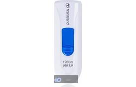 USB флеш накопитель Transcend 128GB JetFlash 790 White USB 3.0 (TS128GJF790W) - Фото