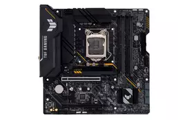 ASUS Материнcька плата TUF GAMING B560M-PLUS WIFI s1200 B560 4xDDR4 M.2 HDMI DP Wi-Fi BT mATX - Фото