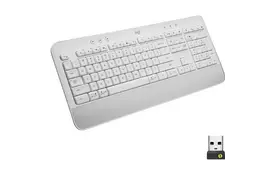 Клавіатура Logitech Signature K650 For Business UA USB/Bluetooth Off-White (920-010977) - Фото