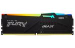 Kingston Память ПК DDR5 16GB 5600 Beast Black RGB