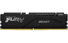 Kingston Память ПК DDR5 32GB KIT (16GBx2) 5600 FURY Beast Black EXPO - Фото