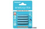 Аккумулятор PANASONIC Eneloop Lite AAA 550mAh NI-MH * 4 (BK-4LCCE/4BE)