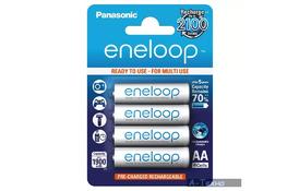 Аккумулятор PANASONIC Eneloop 1900mAh NI-MH * 4 (BK-3MCCE/4BE) - Фото