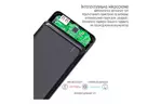 Батарея универсальная ColorWay 10 000 mAh Slim, Black (CW-PB100LPF2BK)