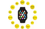 Смарт-часы AURA X2 Pro 44mm Black (SWAX244B)