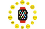 Смарт-часы AURA X2 Pro 44mm Red (SWAX244R)