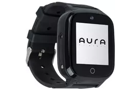 Смарт-годинник AURA A2 WIFI Black (KWAA2WFB) - Фото