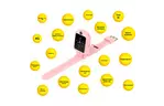 Смарт-часы AURA A4 4G Pink (KWAA44GP)