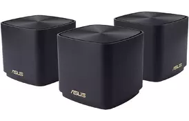 Маршрутизатор ASUS ZenWiFi XD4 3PK black AX1800 1xGE LAN 1x1GE WAN WPA3 OFDMA MESH - Фото