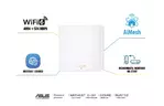ASUS Маршрутизатор ZenWiFi XD6S 2PK 1xGE LAN 1xGE WAN MU-MIMO OFDMA MESH