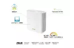 ASUS Маршрутизатор ZenWiFi XT8 2PK white AX6600 3xGE LAN 1x2.5GE WAN 1xUSB3.1 WPA3 OFDMA MESH