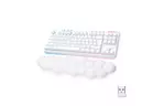 Клавиатура Logitech G715 Aurora Wireless Gaming GX Brown Lightspeed/Bluetooth RU Off-White (920-010465)