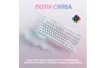 Клавиатура Logitech G715 Aurora Wireless Gaming GX Brown Lightspeed/Bluetooth RU Off-White (920-010465)