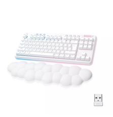 Клавиатура Logitech G715 Aurora Wireless Gaming GX Brown Lightspeed/Bluetooth RU Off-White (920-010465)