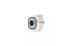 Смарт-часы Apple Watch Ultra GPS + Cellular, 49mm Titanium Case with White Ocean Band (MNHF3UL/A)