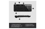 Клавиатура Logitech K360 Wireless UA Black (920-003080)