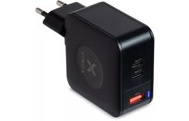 Зарядний пристрій Vinga GaN 65W PD+QC 2C1A ports Wall Charger (VCHG65) - Фото