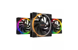 Кулер к корпусу Be quiet! Light Wings 120mm PWM High-Speed 3 PCs (BL077) - Фото